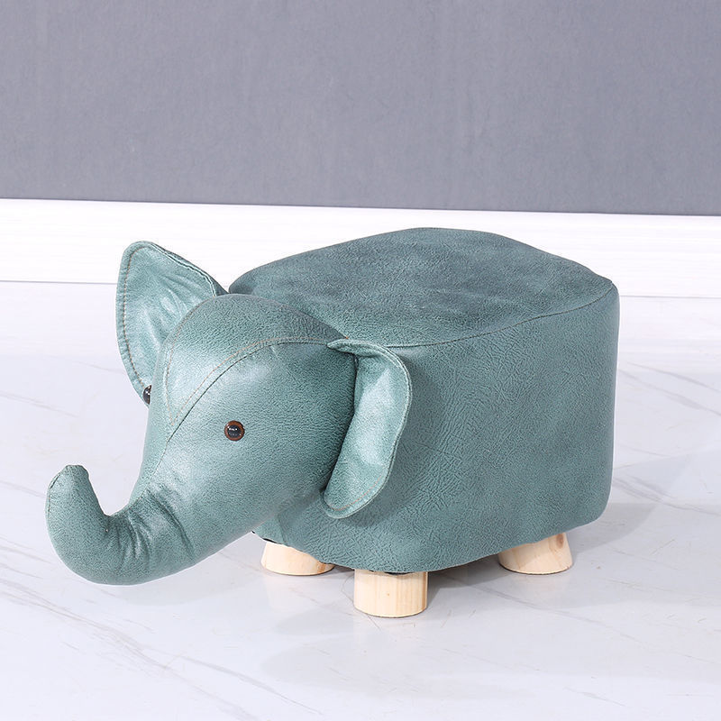 Animal Series Footrest sofa Kids Footstool Animal Shoe Change Stool Carton Chair For Kids