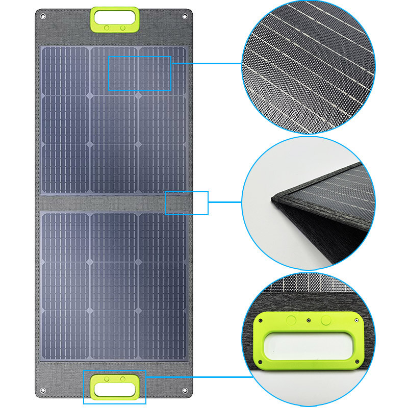 FamlinkPower Factory Direct Supply Cheap Small Walkable Portable Solar Panel Foldable 150 Watt Solar Panels