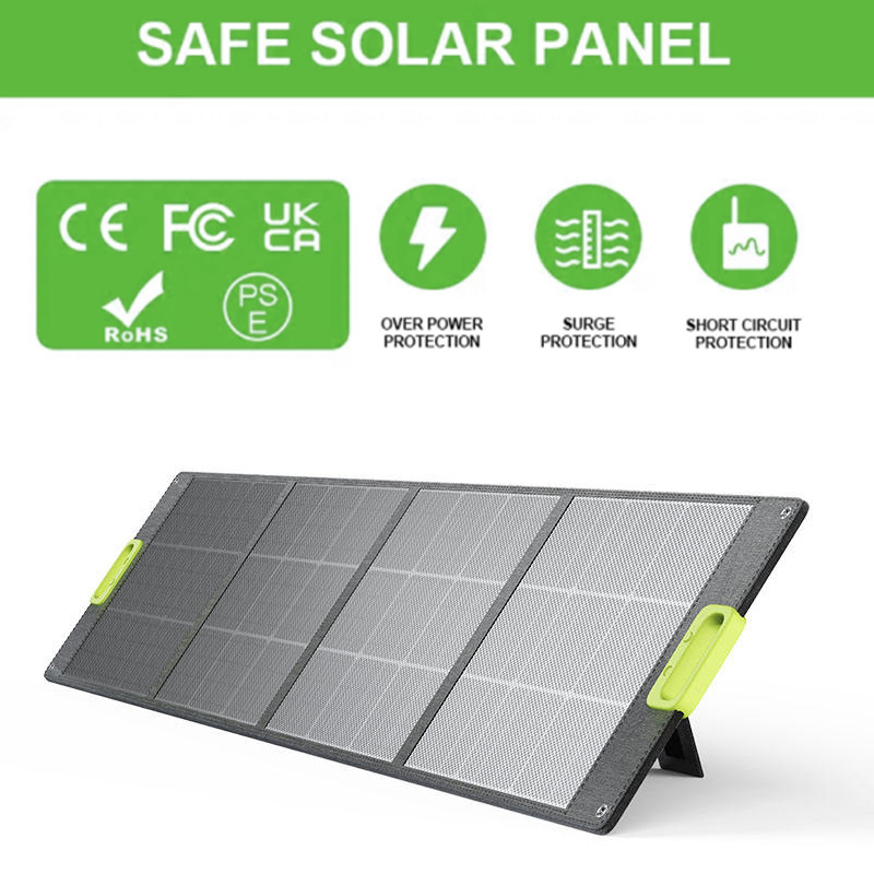 Fast delivery EU Stock 30W 60W 100W 200w 300W Folding Solar Photovoltaic Panel Foldable Solar Panel For Portable Power Station