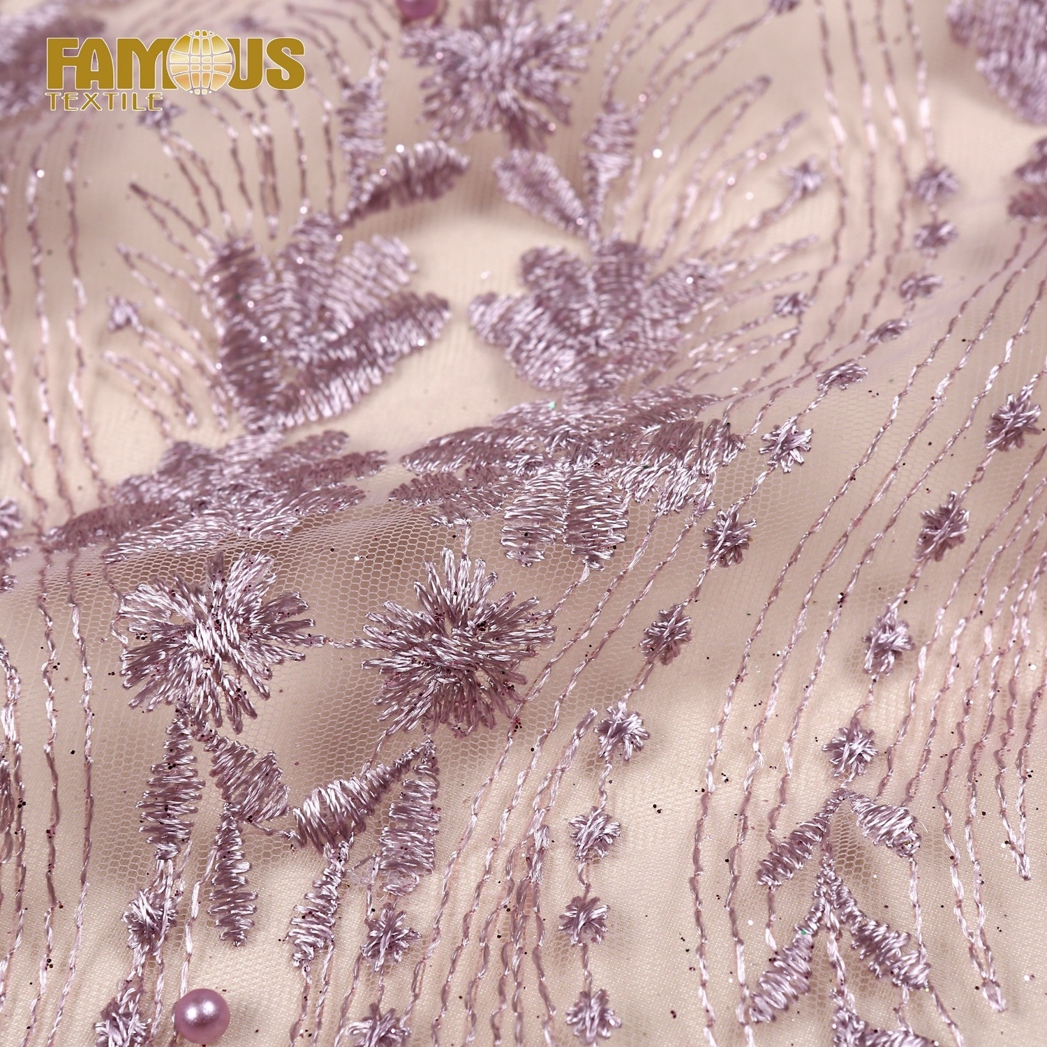 2022 high quality products embroidery tulle african swiss voile lace fabric for women dress making