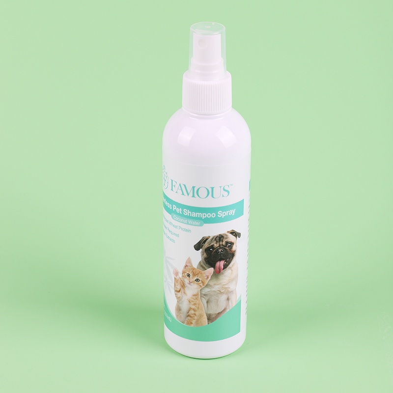 Pet wash free bath shampoo pet shampoo and washing gel odor elimination