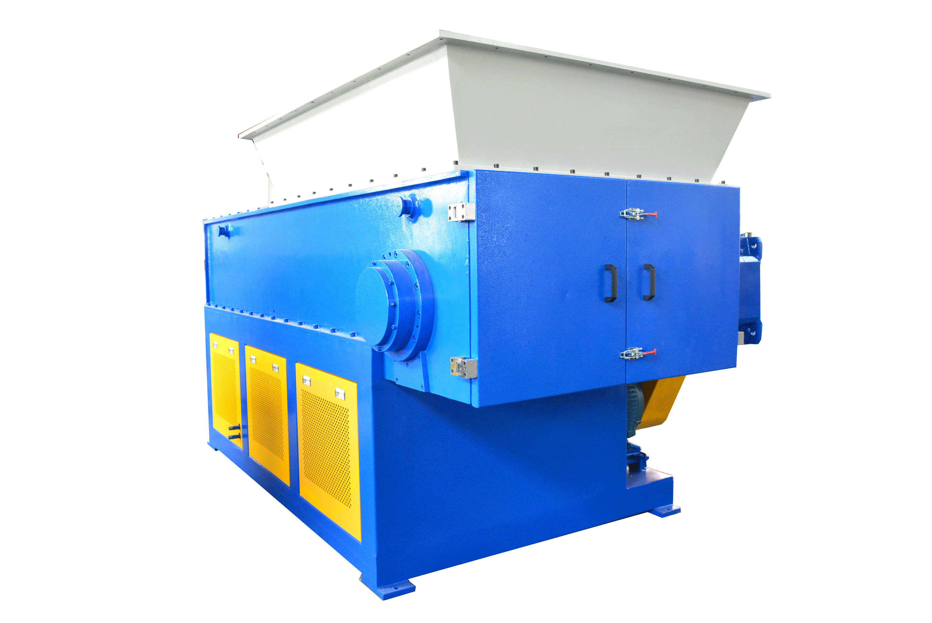 200-2000kg/h Pallet Crusher Wood Pallet Shredder Wood Shredder Single Shaft Shredder for Recycling Waste Woods