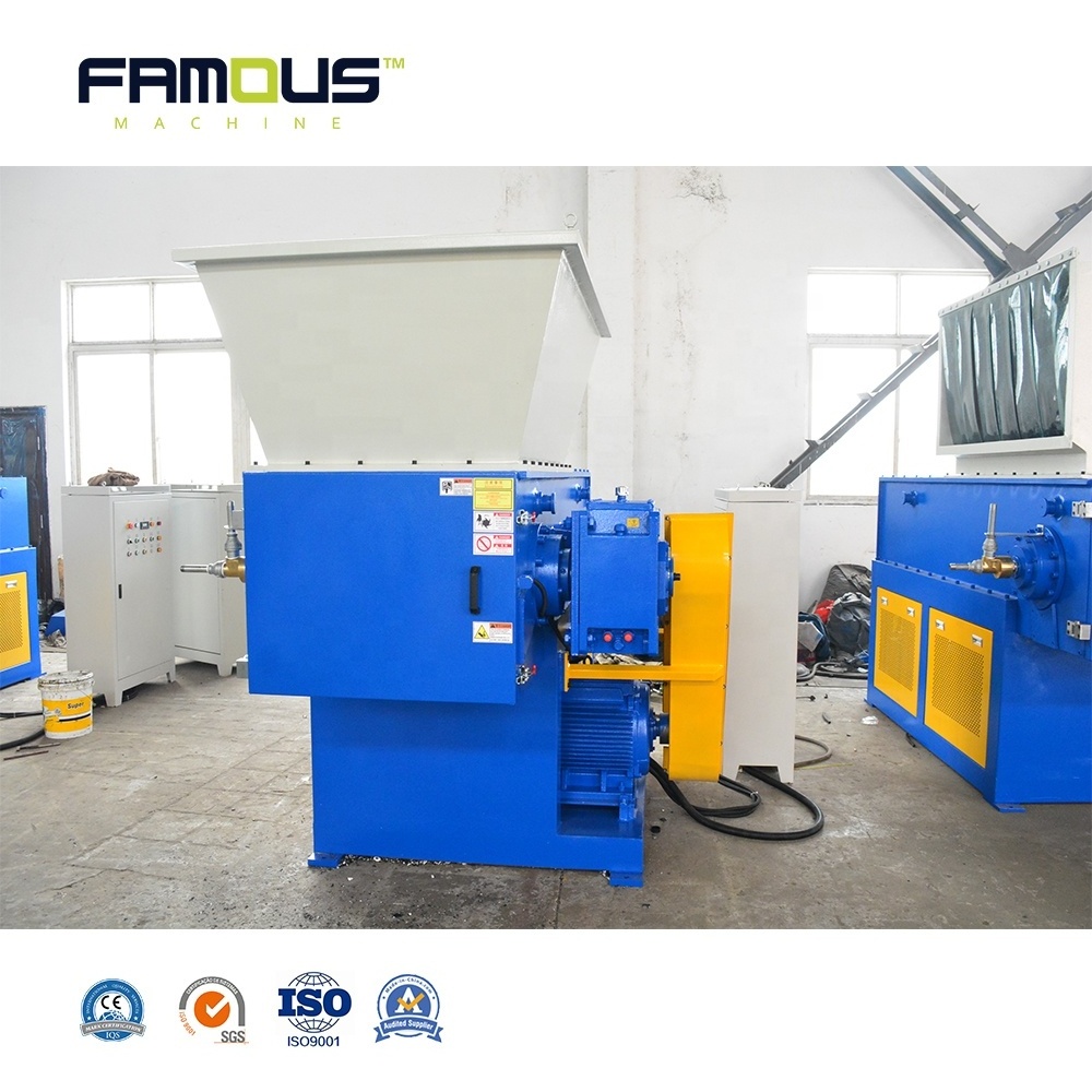 200-2000kg/h Pallet Crusher Wood Pallet Shredder Wood Shredder Single Shaft Shredder for Recycling Waste Woods