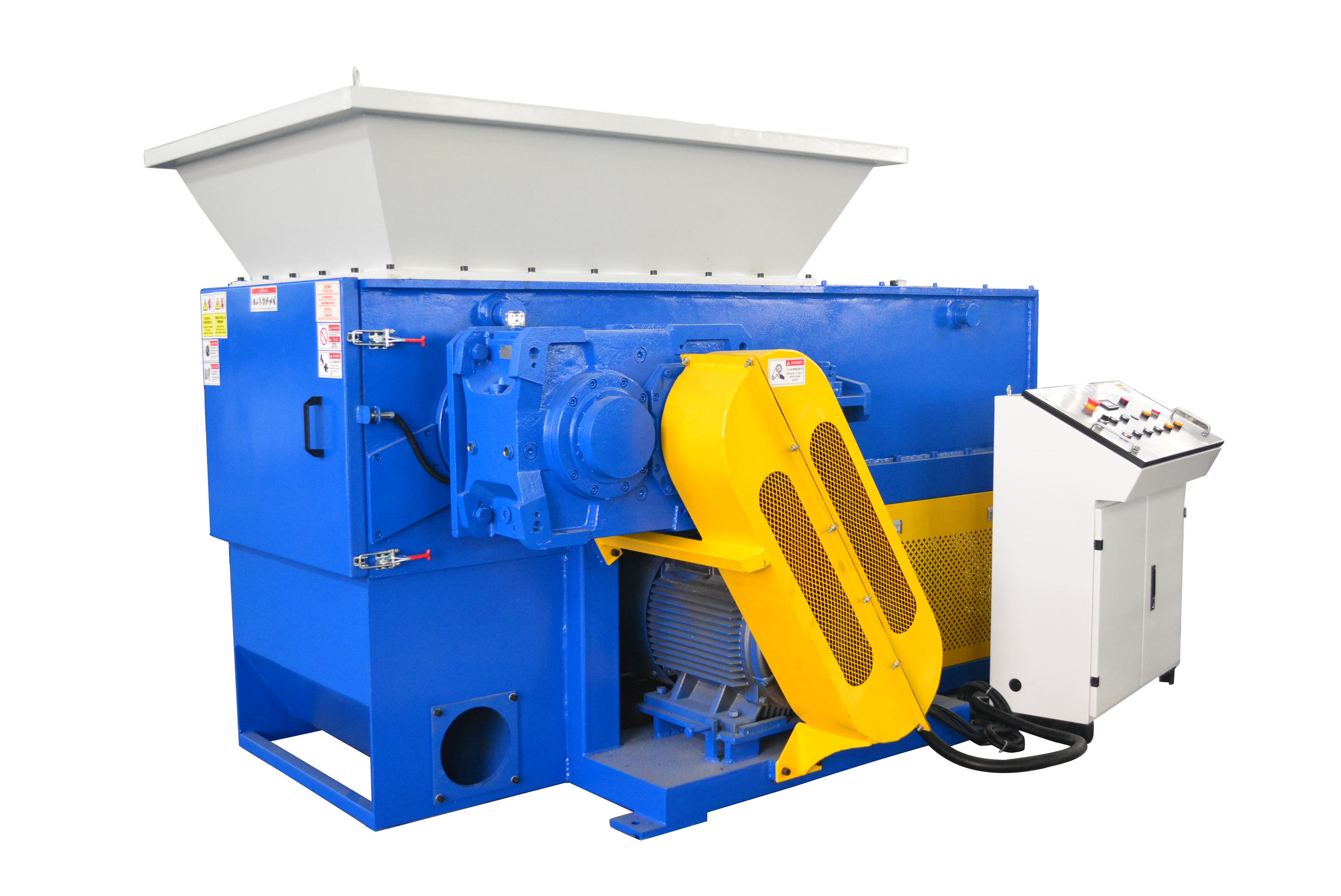 200-2000kg/h Pallet Crusher Wood Pallet Shredder Wood Shredder Single Shaft Shredder for Recycling Waste Woods