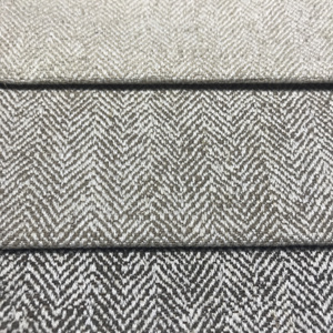 Luxury polyester linen polyester blend yarn dyed herringbone fabric for cushions furniture