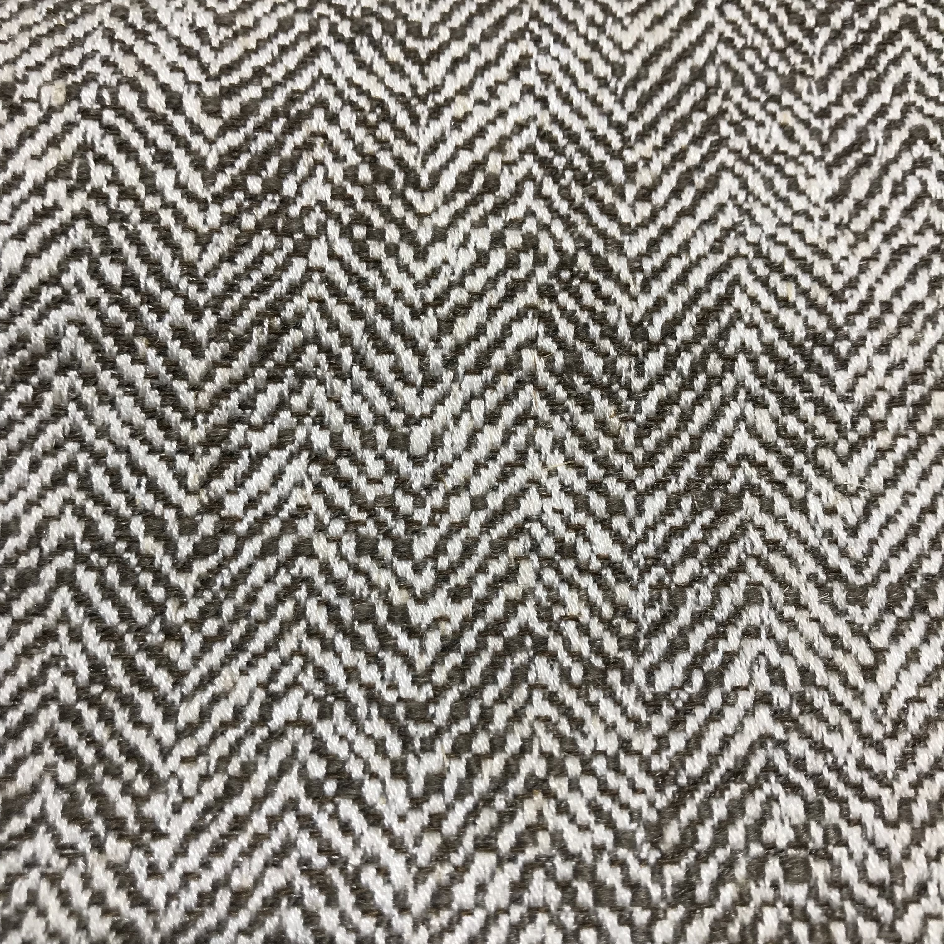 Luxury polyester linen polyester blend yarn dyed herringbone fabric for cushions furniture