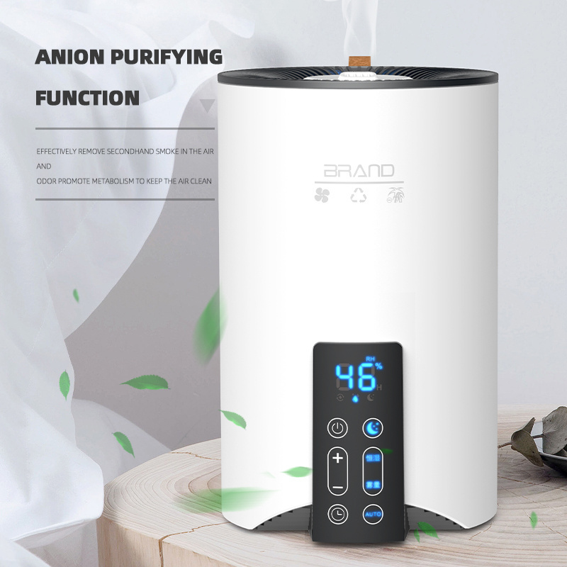 4L Ultrasonic Intelligent Humidifier Electric White Innovative Products ABS Technology China Wholesale Air Cleaner Humidifier 28