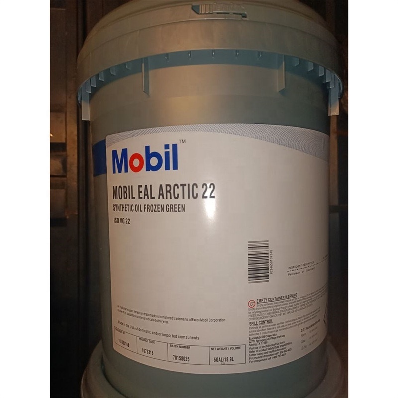 Mobil Gargoyle Arctic EAL Artic 22 32 46 68 100 fully synthetic refrigeration air compressor oil