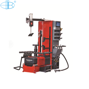 Pneumatic back tilting post multifunction electric tire changer