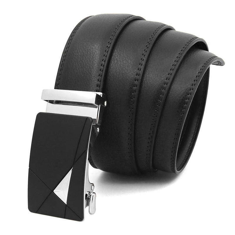 Belt Men Top Quality Genuine Luxury Leather Belts for Men Strap Male Metal Automatic Buckle leather high quality belts