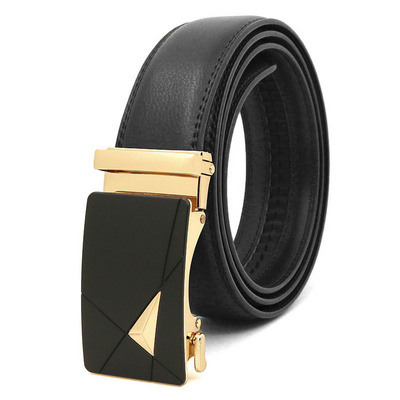 Belt Men Top Quality Genuine Luxury Leather Belts for Men Strap Male Metal Automatic Buckle leather high quality belts