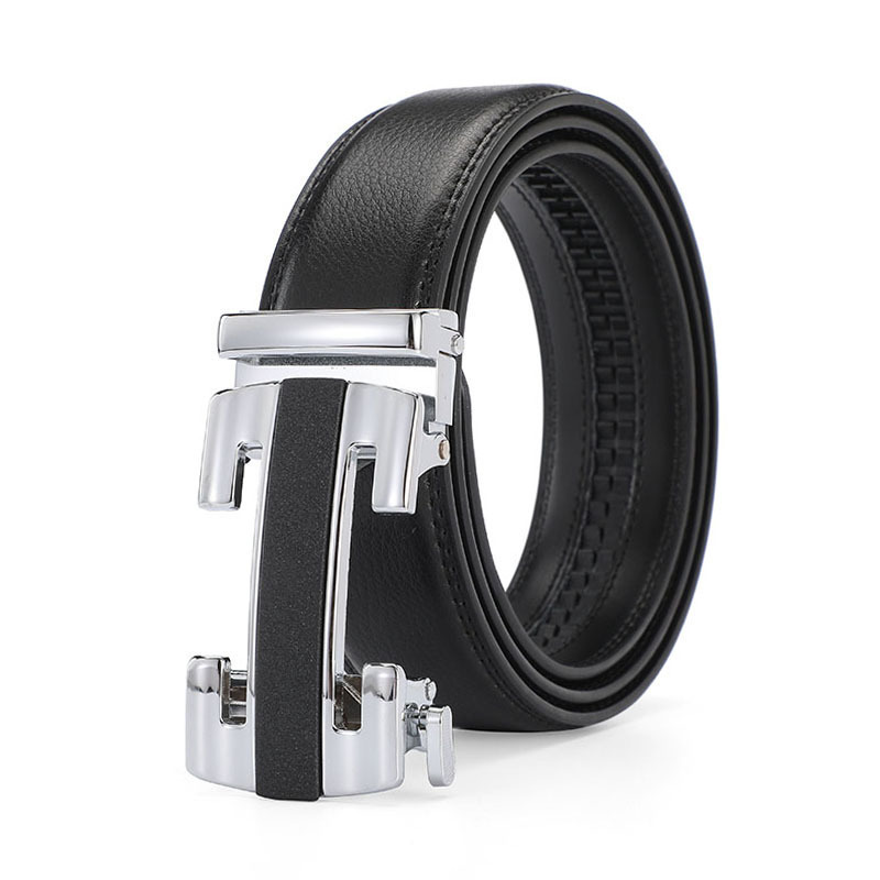 Belt Men Top Quality Genuine Luxury Leather Belts for Men Strap Male Metal Automatic Buckle leather high quality belts