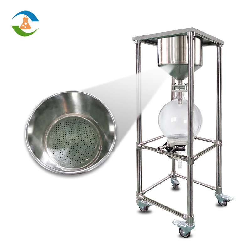 Lab Vacuum Suction Filter Device Stainless Steel Filter With Vacuum Pump System