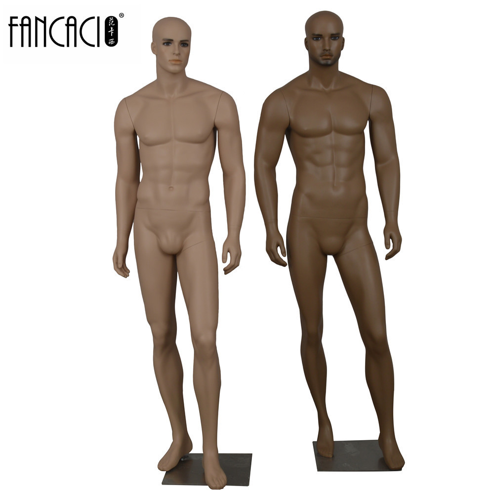 male full body mannequin with metal base dress up mannequin for window display 3027