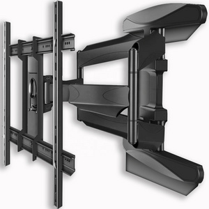 Space Saving Ultra Slim Low Profile Micro-Gap Fixed TV Wall Mount Bracket for Most 40-75 inch Large Smart TV Parts