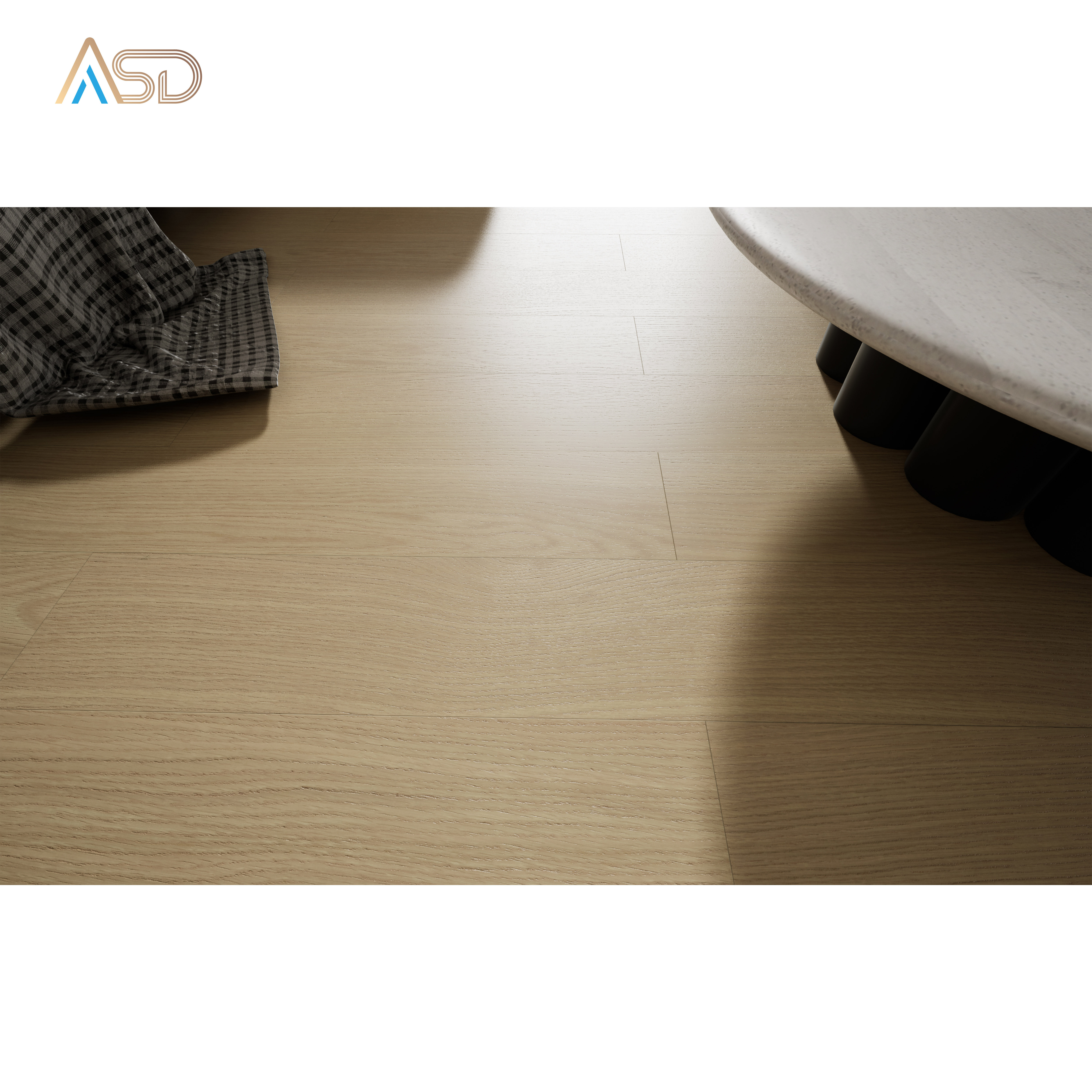 ASINDA Engineered Wood Flooring Wax Oiled Solid Wooden Floor 15mm & 18mm Wide Wood Planks