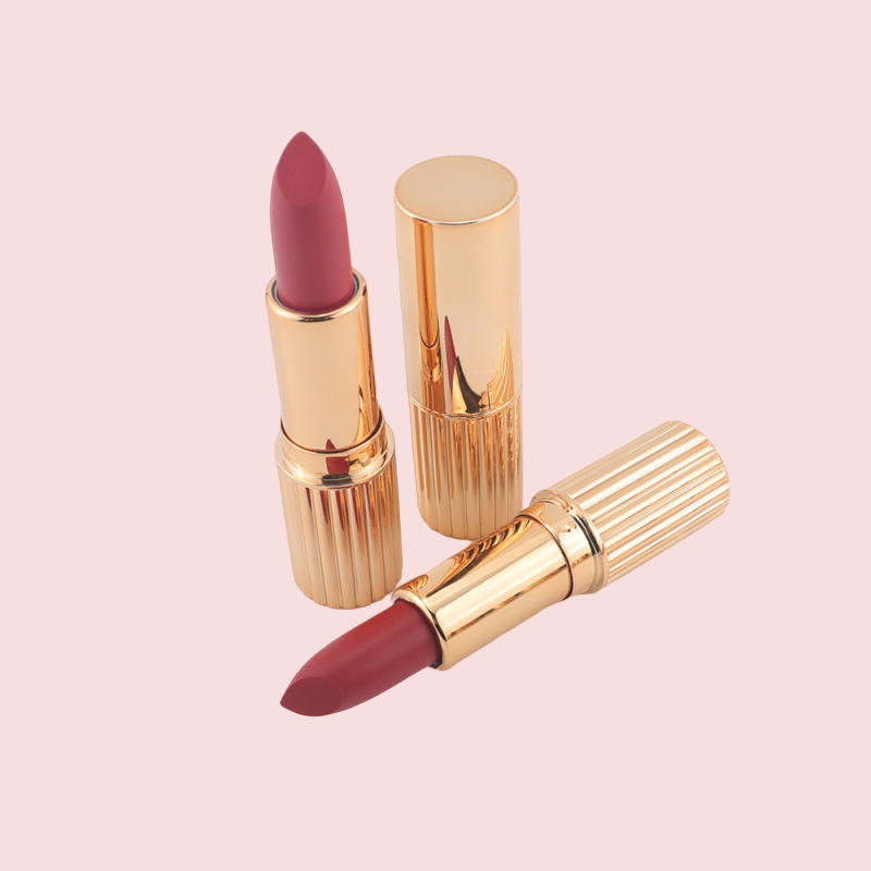 High pigment Vanilla flavor long lasting velvet matte colors vegan lipstick  private label