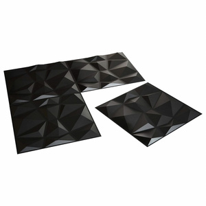 FSC product 1220*2440mm making mold thermal insulation pu foam stone geometric 3d wall panel