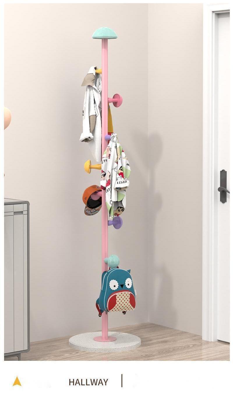 Modern clothes coat hanger standing coat portable kids coat rack