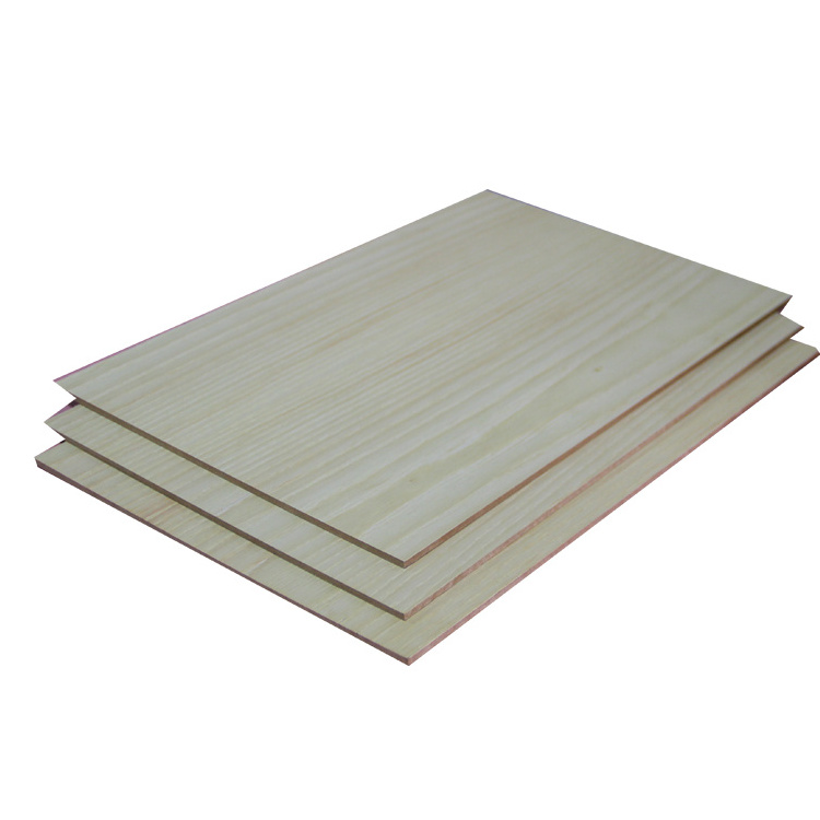 birch uv 4*8ft faced plywood sheet synchronize texture melamine paper laminated recon veneer