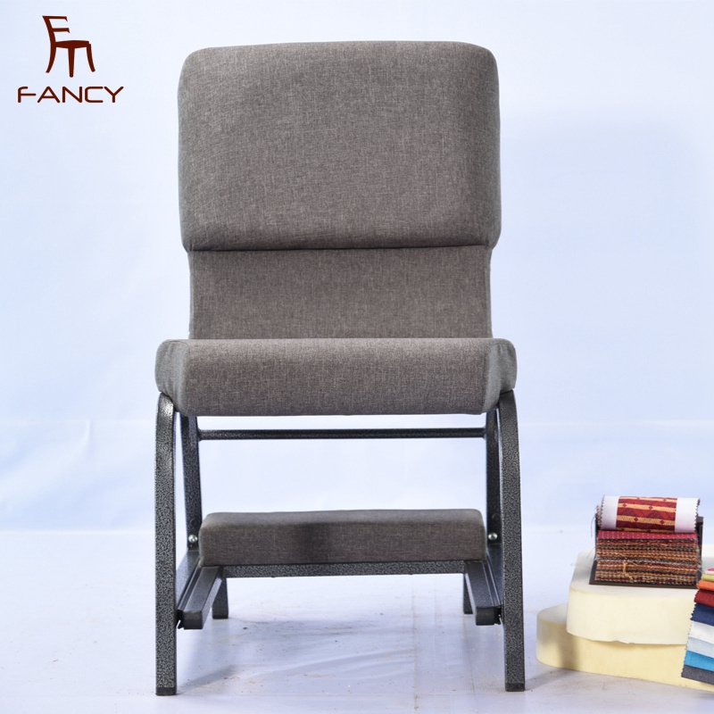 China factory heavy duty church chair with kneeler pew chair wholesale