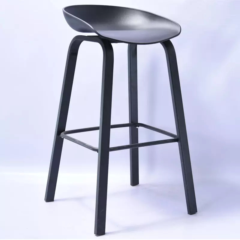 Cheap Best Quality Commercial Used Cafe Restaurant Bar ChairsPlastic PP seat Bar Stools for Kitchen