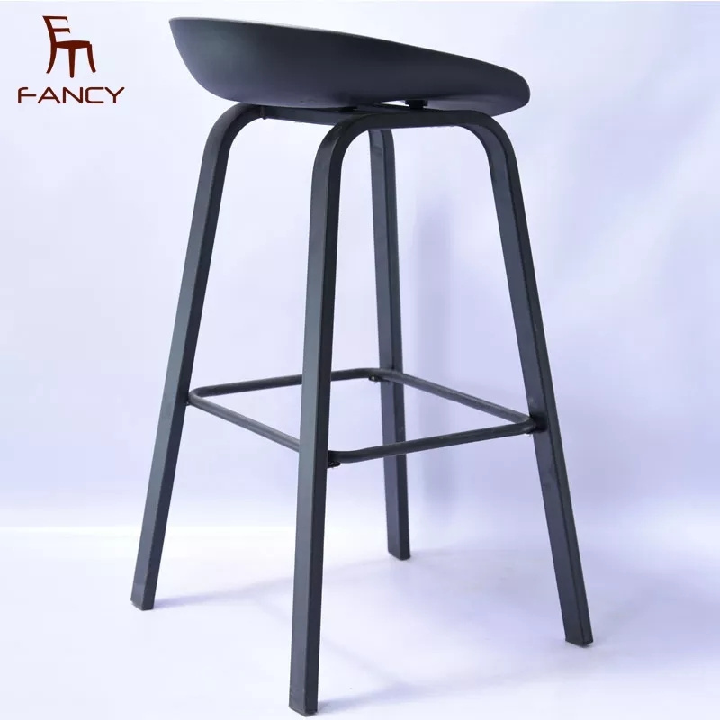 Cheap Best Quality Commercial Used Cafe Restaurant Bar ChairsPlastic PP seat Bar Stools for Kitchen