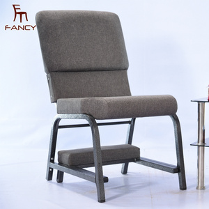 China factory heavy duty church chair with kneeler pew chair wholesale