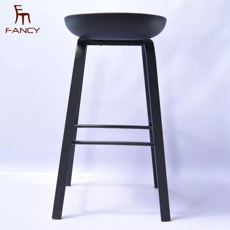 Cheap Best Quality Commercial Used Cafe Restaurant Bar ChairsPlastic PP seat Bar Stools for Kitchen