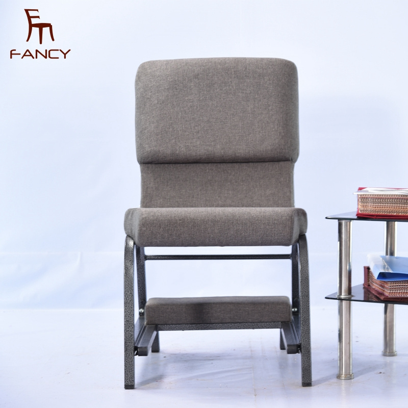 China factory heavy duty church chair with kneeler pew chair wholesale