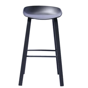 Cheap Best Quality Commercial Used Cafe Restaurant Bar ChairsPlastic PP seat Bar Stools for Kitchen