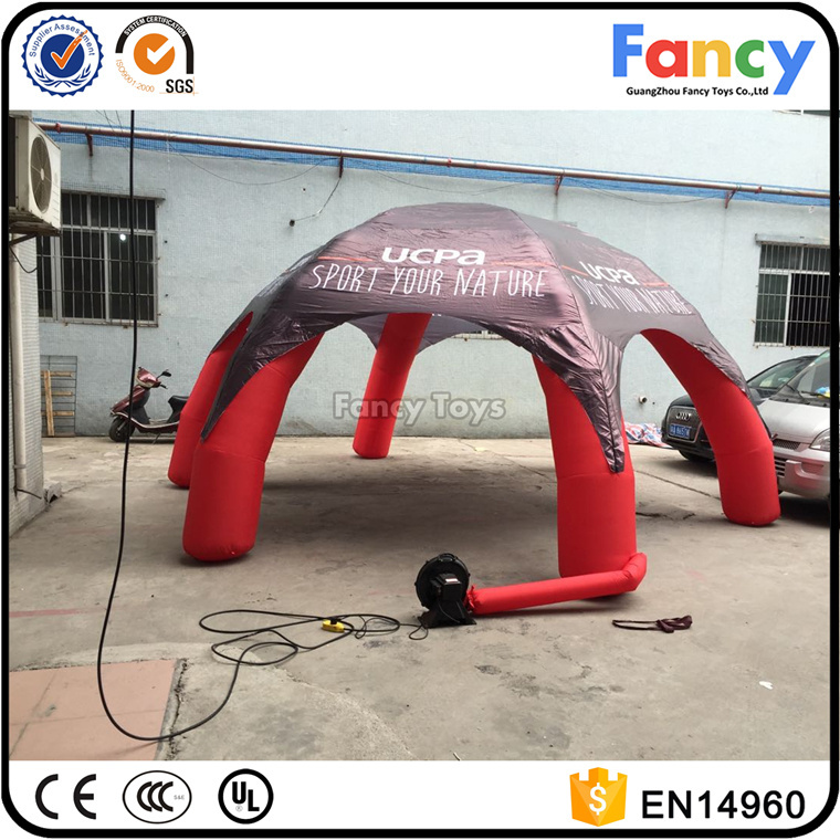 CE air pole inflatable tent/tent for sale uk/outdoor party tent with floor