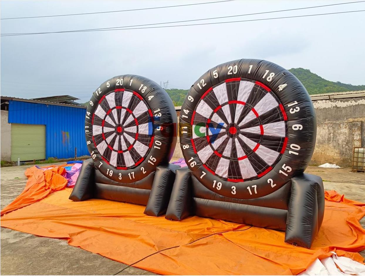 giant inflatable kick darts soccer ball board game/inflatable golf dart boards for outdoor football sport game