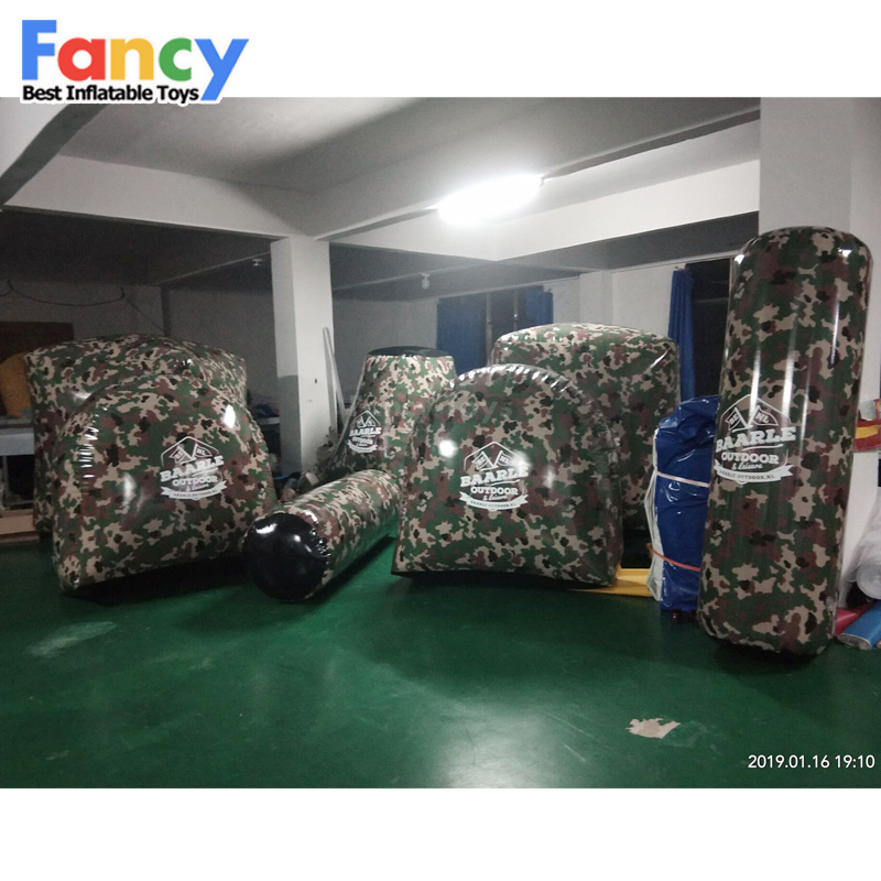 2024 inflatable paintball bunker/used paintball bunkers/inflatable bunker set for sale