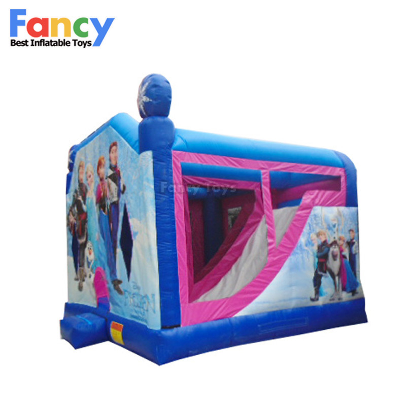 colorful inflatable bouncer slide with pool/bouncy house for kids/bouncer house for rent