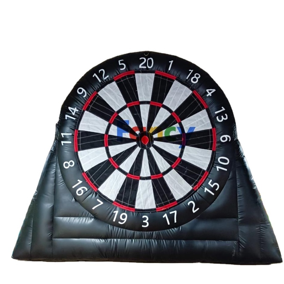 giant inflatable kick darts soccer ball board game/inflatable golf dart boards for outdoor football sport game