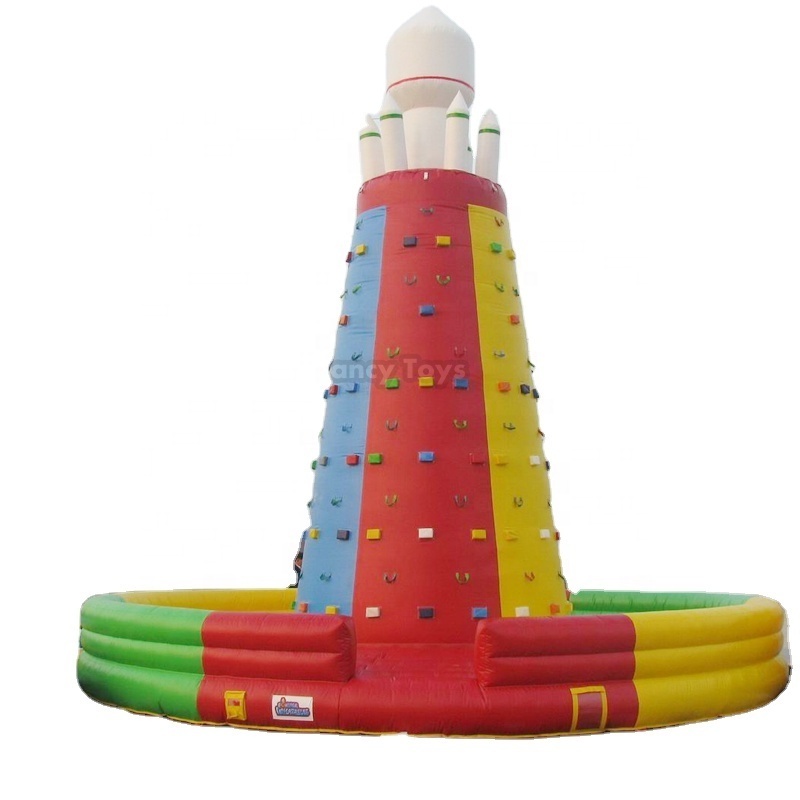 Top quality! climbing wall indoo/volcano inflatable climbing wall/kids climbing wall on sale