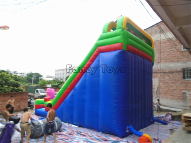 SMALL kids inflatable pool with slide/giant slip and slide/inflatable indoor slide for sale