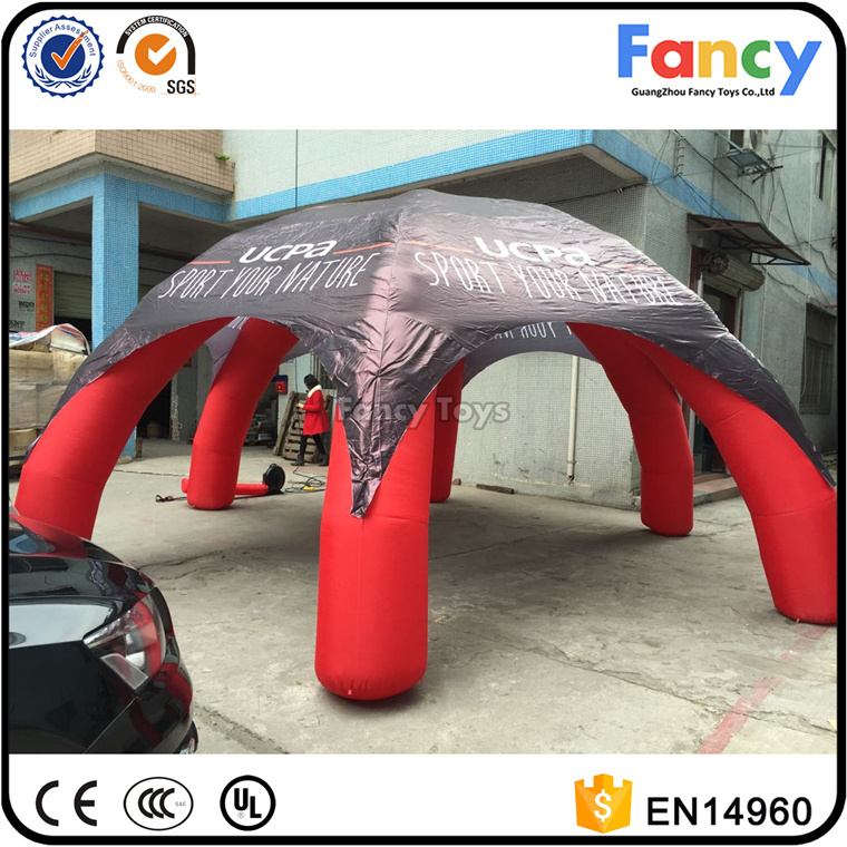 CE air pole inflatable tent/tent for sale uk/outdoor party tent with floor