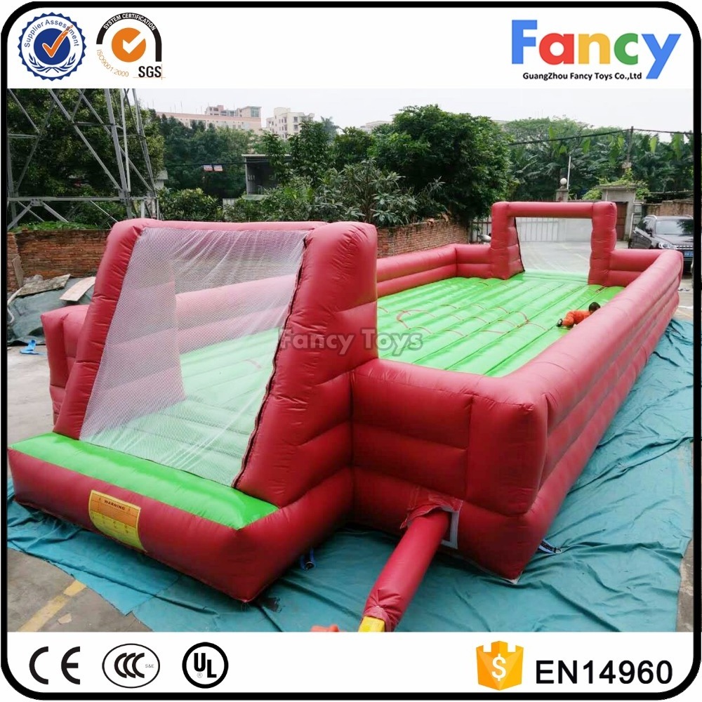 Indoor football soccer field soap court for sale /big inflatable soccer field