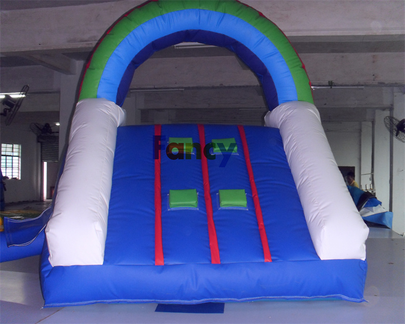 EN71 slip and slide inflatable water/giant inflatable air bounce slide for adult cowboy