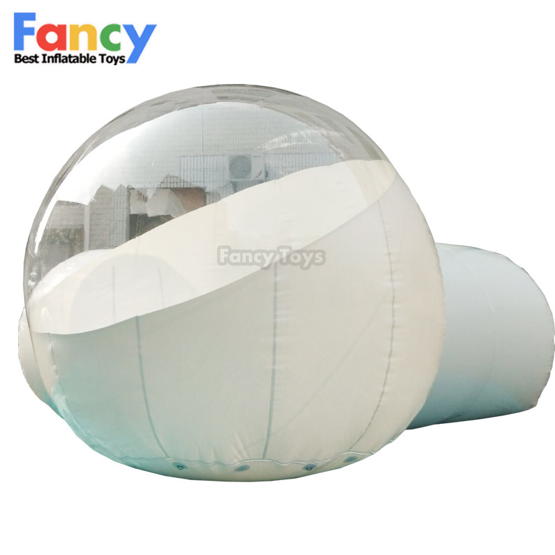 2024 best sales heated inflatable bubble tent/inflatable clear tent/inflatable bubble tent with 2 room