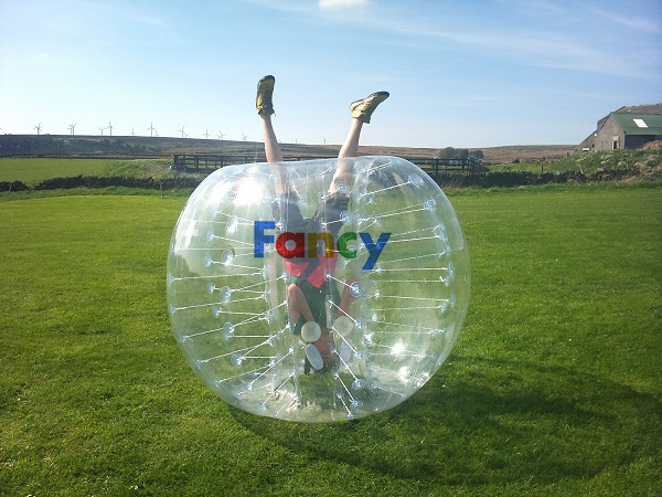 tpu harness zorb ball/hydro zorb ball/bubble ball for football