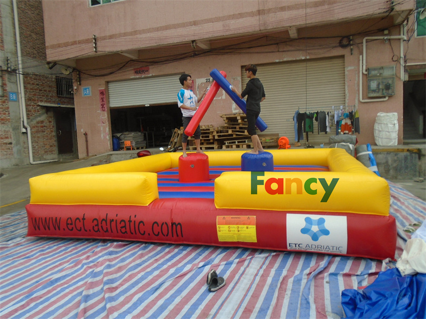 2023 Large PVC Inflatable Battle Zone Wrestling Bouncy Boxing Ring / Inflatable Fighting Ring Boxing Field For Sale