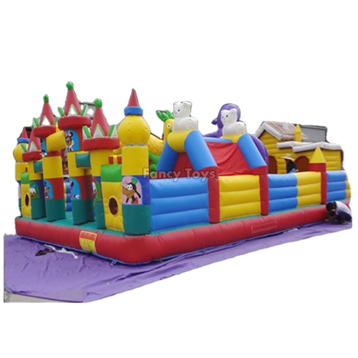 commercial inflatable fun city inflatable amusement/inflatable indoor playground/inflatable water park games for sales