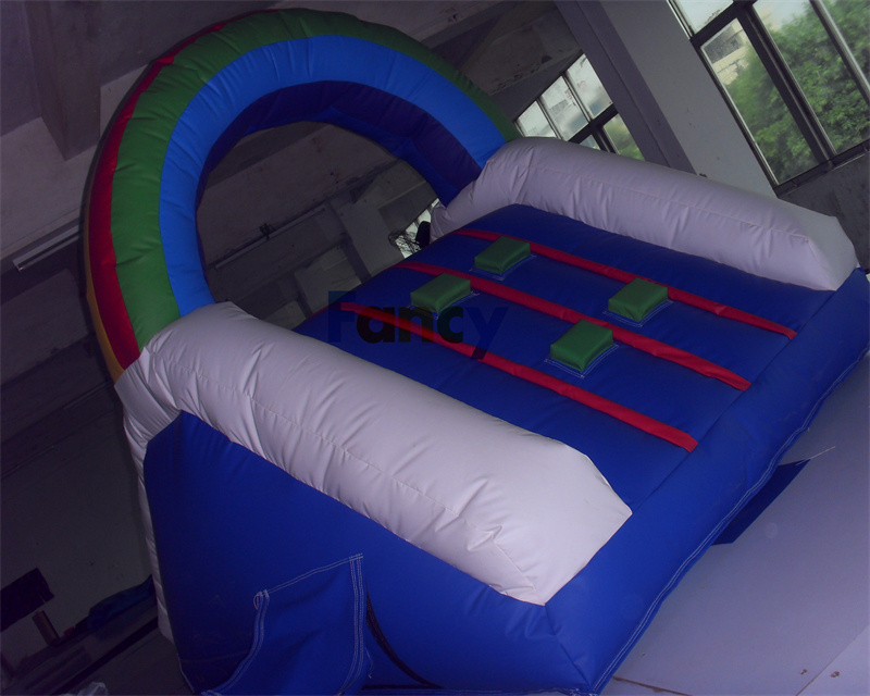 EN71 slip and slide inflatable water/giant inflatable air bounce slide for adult cowboy