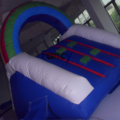 EN71 slip and slide inflatable water/giant inflatable air bounce slide for adult cowboy