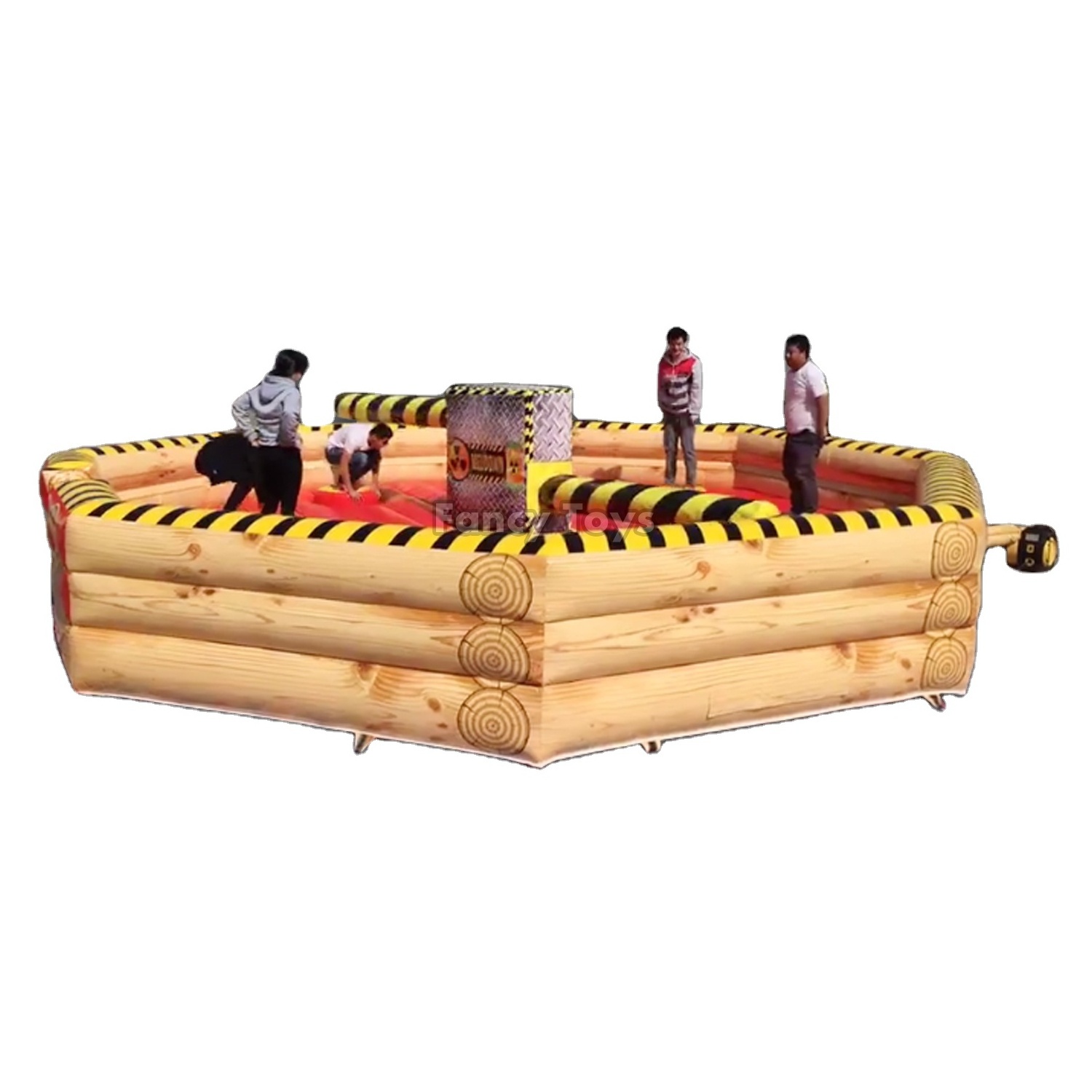 2023 inflatable wipeout machine/inflatable wipeout/rotating game machine