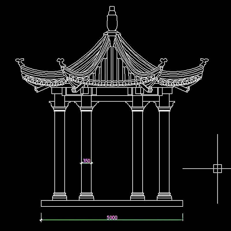 Stone Statue Octagon Garden Gazebo Designs Modern Pavilion Marble Gazebo