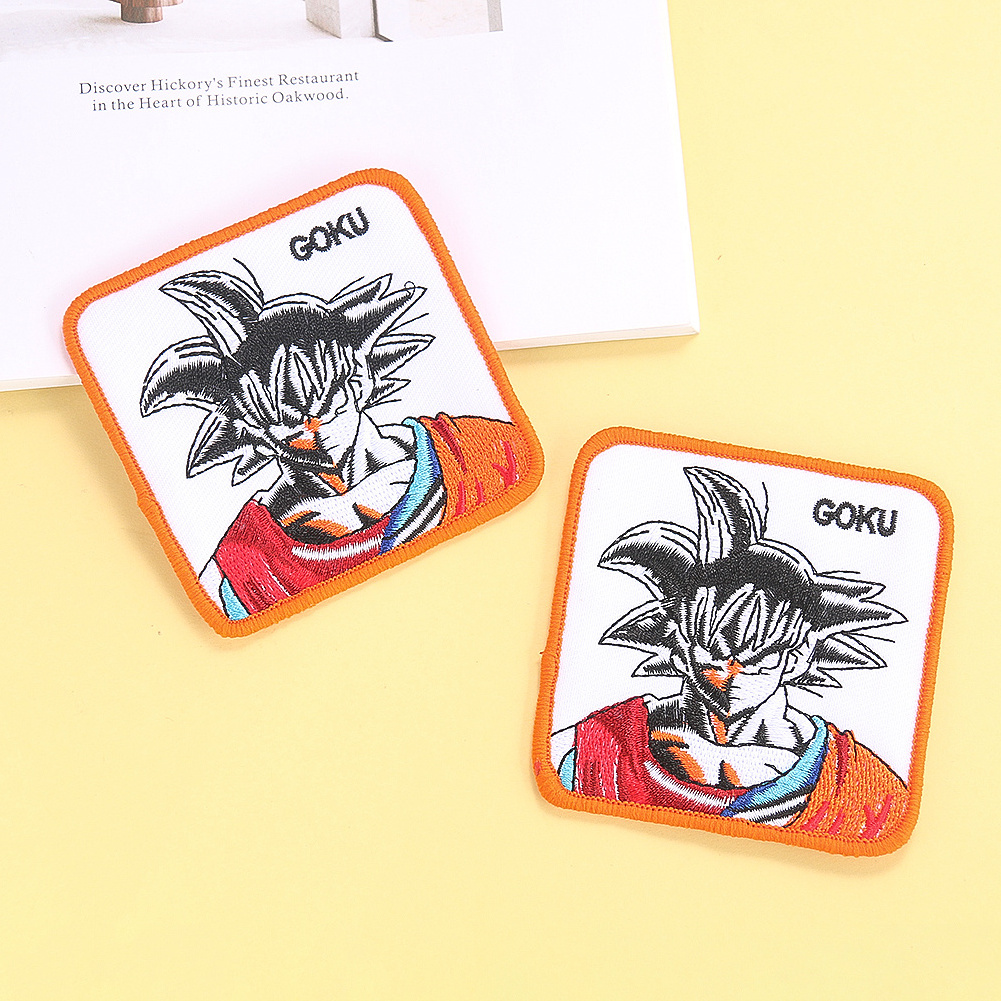 High-end anime cartoon embroidered cloth patch clothing accessories Goku Thief patch